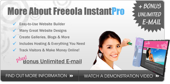 More About Freeola InstantPro