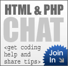 HTML & PHP Chat & Help
