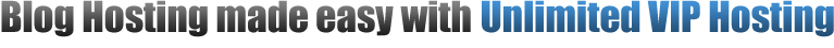 Blog hosting made easy with Freeola VIP Hosting