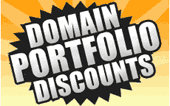 domain portfolio discounts