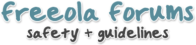 Freeola Chat safety and guidelines