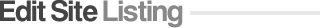 List Your Website
