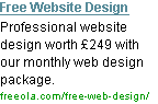 Free Website Design