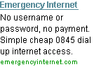 Emergency Internet