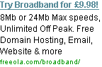 Try Broadband for �9.98!