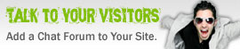 Talk to Your Visitors - Add a Chat Forum to Your Site