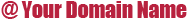 Free E-mail at Your Own Domain Name