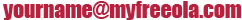 Get a Free Official Freeola E-mail Address