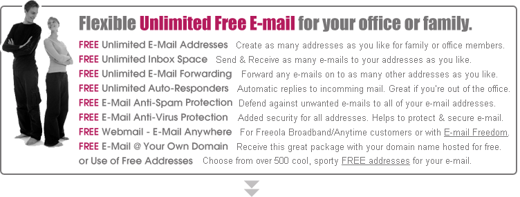 Flexible Free E-mail