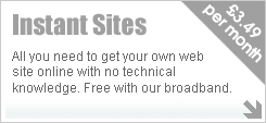 instant sites web designer: easy website builder