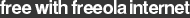 Free with Freeola Internet