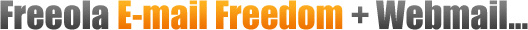 Freeola E-mail Freedom + Web Mail