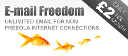 Freeola E-mail Freedom - Unlimited E-mail Anywhere!