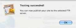 Testing succeeded