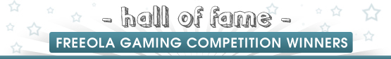 Freeola Gaming Hall of Fame