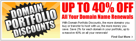 Domain Portfolio Discounts