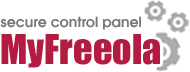 MyFreeola: your secure domain control panel