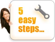 5easy steps: no Technical Knowledge Needed