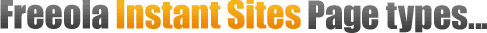 Freeola Instant Sites Web Designer...