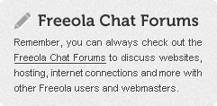 Freeola Chat Forums!