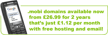 Buy mobi domains at GetDotted.com