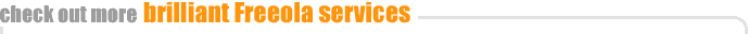Check out more brilliant Freeola services