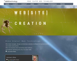 Screenshot of the Art71 homepage