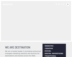 Screenshot of the Crisp eBusiness, homepage