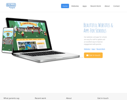 Screenshot of the Dupoi Design homepage