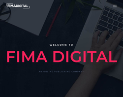 Screenshot of the FIMA Digital homepage