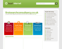 Screenshot of the First Search Consultancy LTD homepage