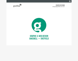 Screenshot of the Grafika Ltd homepage