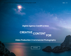 Screenshot of the Grooveland Designs homepage