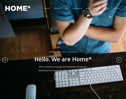 Screenshot of the Home Design and Marketing Limited homepage