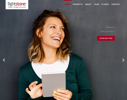 Screenshot of the Lightstone Interactive Ltd homepage