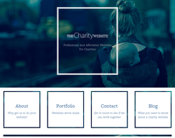 Screenshot of the Nathan Edwards (thecharitywebsite) homepage