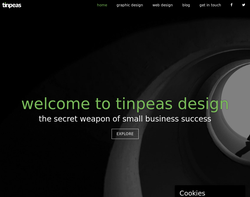 Screenshot of the Tinpeas homepage