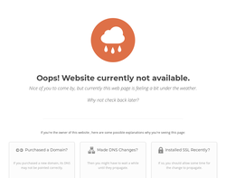 Screenshot of the YZ DESIGNS homepage