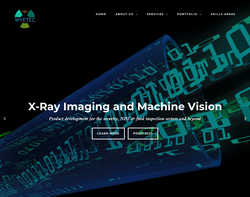 Screenshot of the Wye Valley Associates Ltd. (WyeTec) homepage