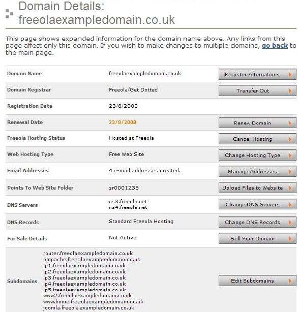 Example Domain Name