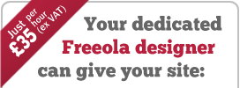 Your personal web designer can give your site:
