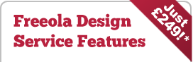 Freeola Design Service Features