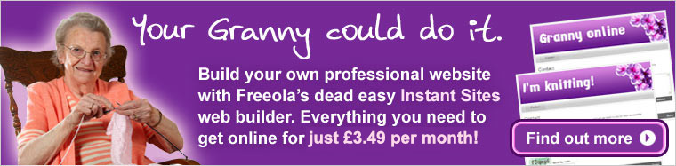 Easy Instant Sites! Find out more...