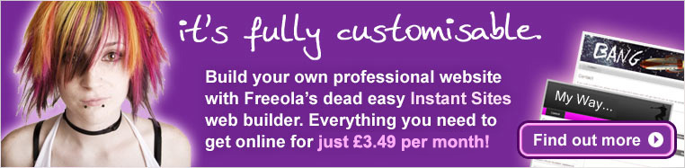 Easy Instant Sites! Find out more...