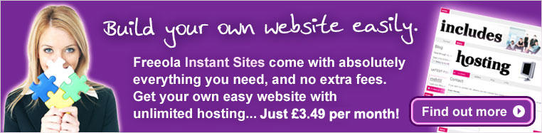 Easy Instant Sites! Find out more...