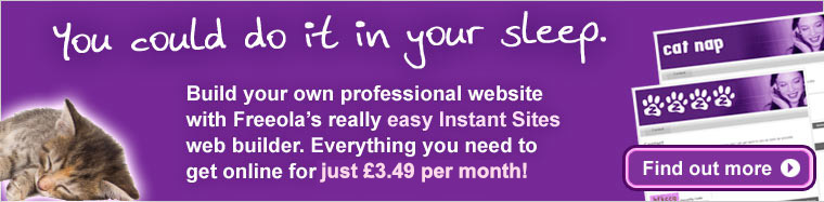 Easy Instant Sites! Find out more...