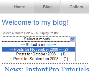 Filtering and sorting posts