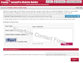 Contact form