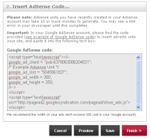 Google AdSense code added