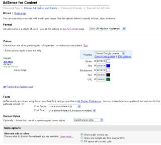 Choose Ad Unit Styles